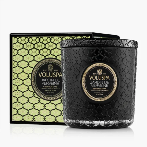 GLASS CANDLE  JARDIN DE VERVEINE