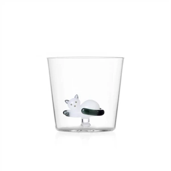 TUMBLER WHITE CAT