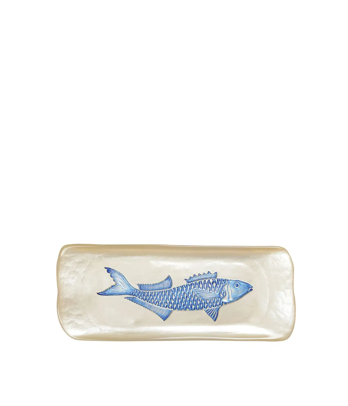 plat-rectangulaire-vanille-avec-poisson-bleu-31x125x25cm